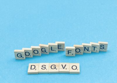 Webseiten mit Google Fonts